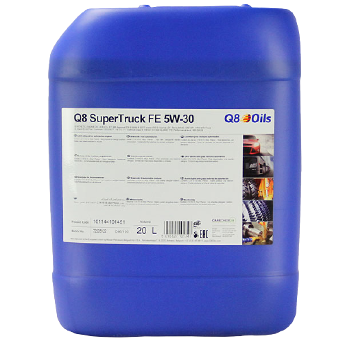 Моторное масло Q8 SuperTruck FE 5W-30, 20л